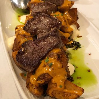 Can Font - Patatas Bravas with steak bites - Spanish Near Me - Portland, Oregon Can Font - Patatas Bravas with steak bites - Spanish Near Me - Portland, Oregon