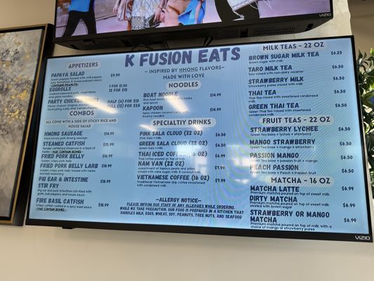 Menu photo 2 K Fusion Eats Sacramento, CA Menu photo 2 K Fusion Eats Sacramento, CA
