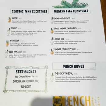 Tiki Bar & Grill - Tiki drink menu. 7/18/25. Painkiller good, mai tai weird. Tiki vibes mid. - Hawaiian Near Me - Gaithersburg, Maryland Tiki Bar & Grill - Tiki drink menu. 7/18/25. Painkiller good, mai tai weird. Tiki vibes mid. - Hawaiian Near Me - Gaithersburg, Maryland
