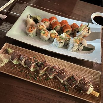 Roka Akor - Oak Brook - Wagyu Roll*, California Roll, Dynamite Scallop Roll** - Japanese Near Me - Oak Brook, Illinois
