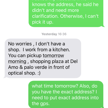Getting Caked - Conversation of a 4-year old... when Soshi was unable to give me the full address where to pick up the cake. - Desserts Near Me Getting Caked - Conversation of a 4-year old... when Soshi was unable to give me the full address where to pick up the cake. - Desserts Near Me