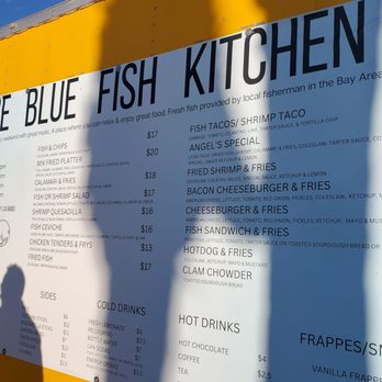 The Blue Fish Kitchen - Menu - Food Trucks Near Me - Redwood City, California The Blue Fish Kitchen - Menu - Food Trucks Near Me - Redwood City, California