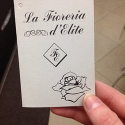 La Fioreria d'Elite - Bigliettino di auguri