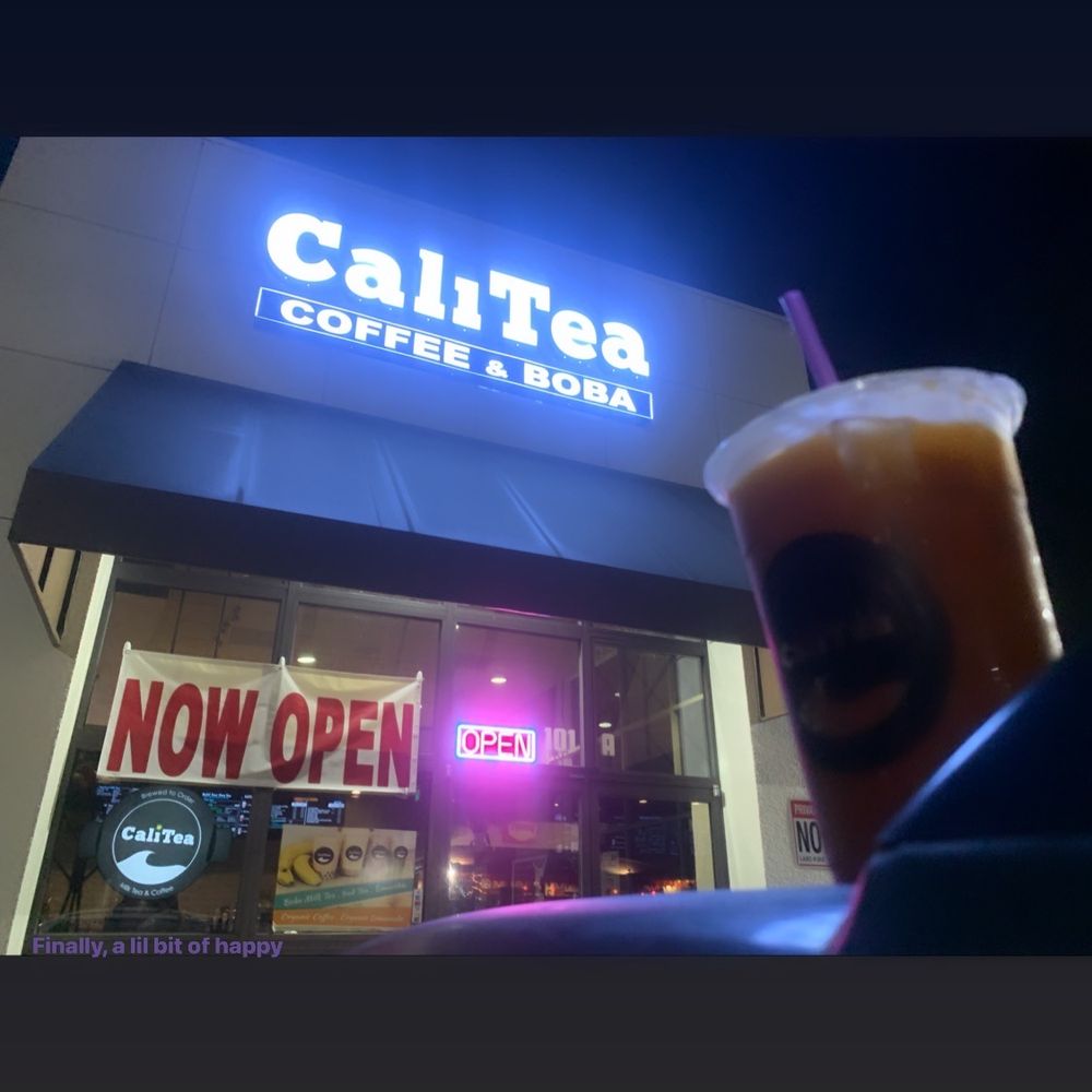 CaliTea RPV - Thai tea w almond milk. My heart has been stolen - Coffee & Tea Near Me - Rancho Palos Verdes, California CaliTea RPV - Thai tea w almond milk. My heart has been stolen - Coffee & Tea Near Me - Rancho Palos Verdes, California