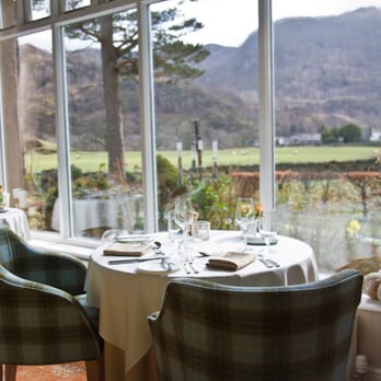 Borrowdale Gates Hotel - Fine Dining with a view out to Grange fell - Hotels Near Me - Keswick, CMA