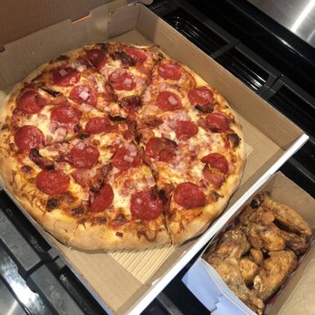 PK Slice & Wings Shack - Medium pizza with 10 wings special for only $17.99! - Pizza Near Me - Pickering, Ontario