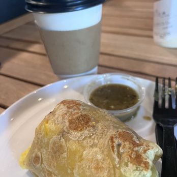 Cielo San Marino - My Cafe De Olla and Bacon Breakfast Burrito - Cafes Near Me - San Marino, California