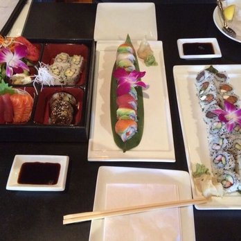 Sushi Jo Juno Beach - Lunch bento box, rainbow roll, salmon roll, speciality roll - Sushi Bars Near Me - Juno Beach, Florida Sushi Jo Juno Beach - Lunch bento box, rainbow roll, salmon roll, speciality roll - Sushi Bars Near Me - Juno Beach, Florida