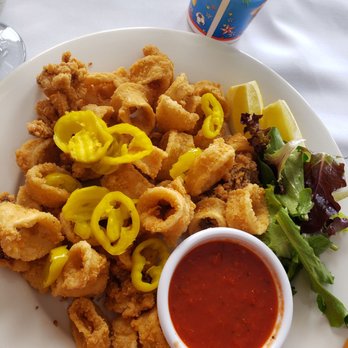 Captain Jake's - Fried Calamari was really good! - Seafood Near Me - Newburgh, New York