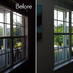 Walker Window Cleaning - Our unique approach to cleaning achieves surprisingly perfect results quickly removing the effects of salty sea air, hard water, dust, and w