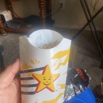 Carl's Jr - Large fry filled very minimally - Burgers Near Me - Sacramento, California