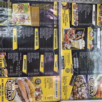 Busy Boy - Menu - Sandwiches Near Me - Houston, Texas