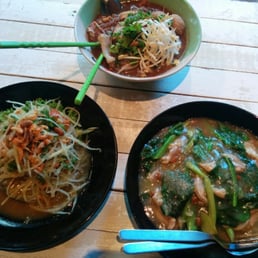 Delicious beef boat and lard nar. Yum! And papaya salad too. Good price. Delicious beef boat and lard nar. Yum! And papaya salad too. Good price.
