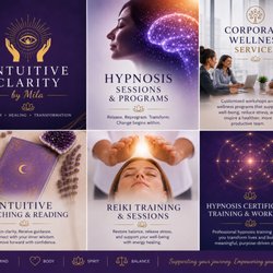 Intuitive Clarity Healing and Hypnosis by Mila