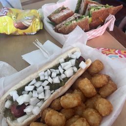 Cajun Turkey Club and All Beef Hot Dog Cajun Turkey Club and All Beef Hot Dog