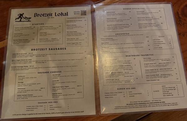Menu photo 2 Brotzeit Lokal Oakland, CA