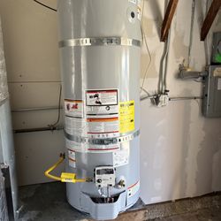 Heise's Plumbing - Installed new AO Smith 50-gallon water heater with earthquake straps. Fully tested, leak-free, and ready for reliable hot water!
