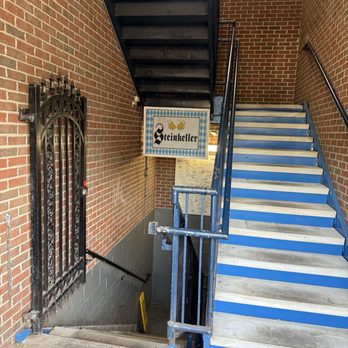 Steinkeller - Downstairs in the basement entrance - German Near Me - Oxford, Ohio Steinkeller - Downstairs in the basement entrance - German Near Me - Oxford, Ohio