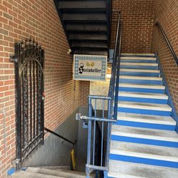 Downstairs in the basement entrance