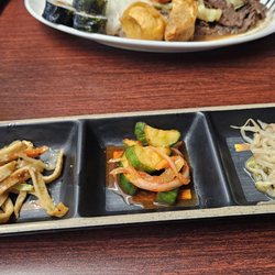 Song's Restaurant - Banchan on this day, 12/09/2025.