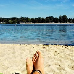 FKK Unterbacher See - Chillen am FKK-Strand