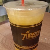 Photo of 7 Leaves Cafe - Garden Grove, CA, United States. Sunset Passion. Not that I've had the fruit itself, but I'm pretty sure this has the most discernable flavor I've tried yet.