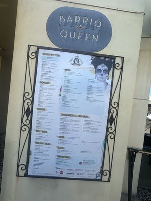 Menu photo 4 Barrio Queen Scottsdale, AZ