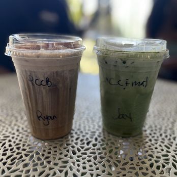 Café La Jefa - Pumpkin cream cold brew and Cardamom cream matcha - Coffee & Tea Near Me - Palm Springs, California Café La Jefa - Pumpkin cream cold brew and Cardamom cream matcha - Coffee & Tea Near Me - Palm Springs, California