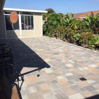 System Pavers - Back porch after - Masonry/Concrete Near Me - Orange, California System Pavers - Back porch after - Masonry/Concrete Near Me - Orange, California