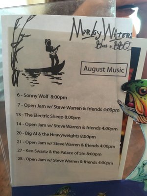 Menu photo 7 Murky Waters Blues & BBQ Ocean Springs, MS Menu photo 7 Murky Waters Blues & BBQ Ocean Springs, MS