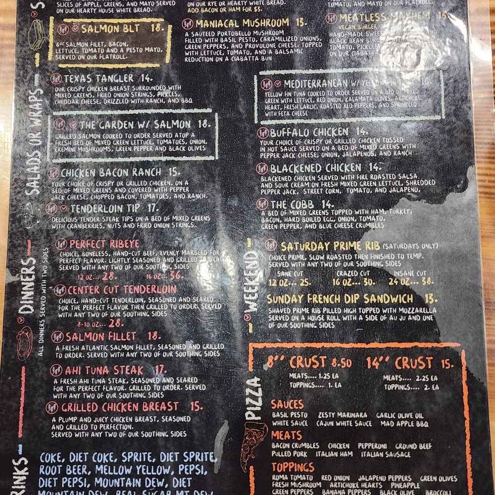 The Mad Apple Burger & Billiard - Burgers Near Me - Appleton, Wisconsin The Mad Apple Burger & Billiard - Burgers Near Me - Appleton, Wisconsin