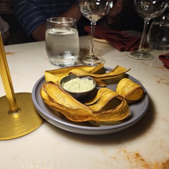 Capricho Colombian Steakhouse - Plantain Chips - Seafood Near Me - Brookline, Massachusetts