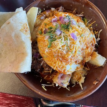 The Crowned Egg - Birria skillet - Breakfast & Brunch Near Me - Gilbert, Arizona The Crowned Egg - Birria skillet - Breakfast & Brunch Near Me - Gilbert, Arizona