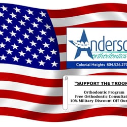 Anderson Orthodontics - "SUPPORT THE TROOPS"