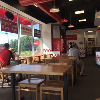 Five Guys - Good to see that they have stopped putting the years on the newspaper references and showing their age. :-) - Fast Food Near Me - New Lenox, Illinois