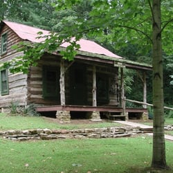 McCully Heritage Project - The 19th Century log cabin at the McCully Heritage Project.