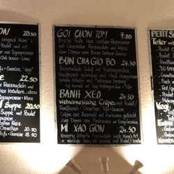 Petit Sai gon - Menu