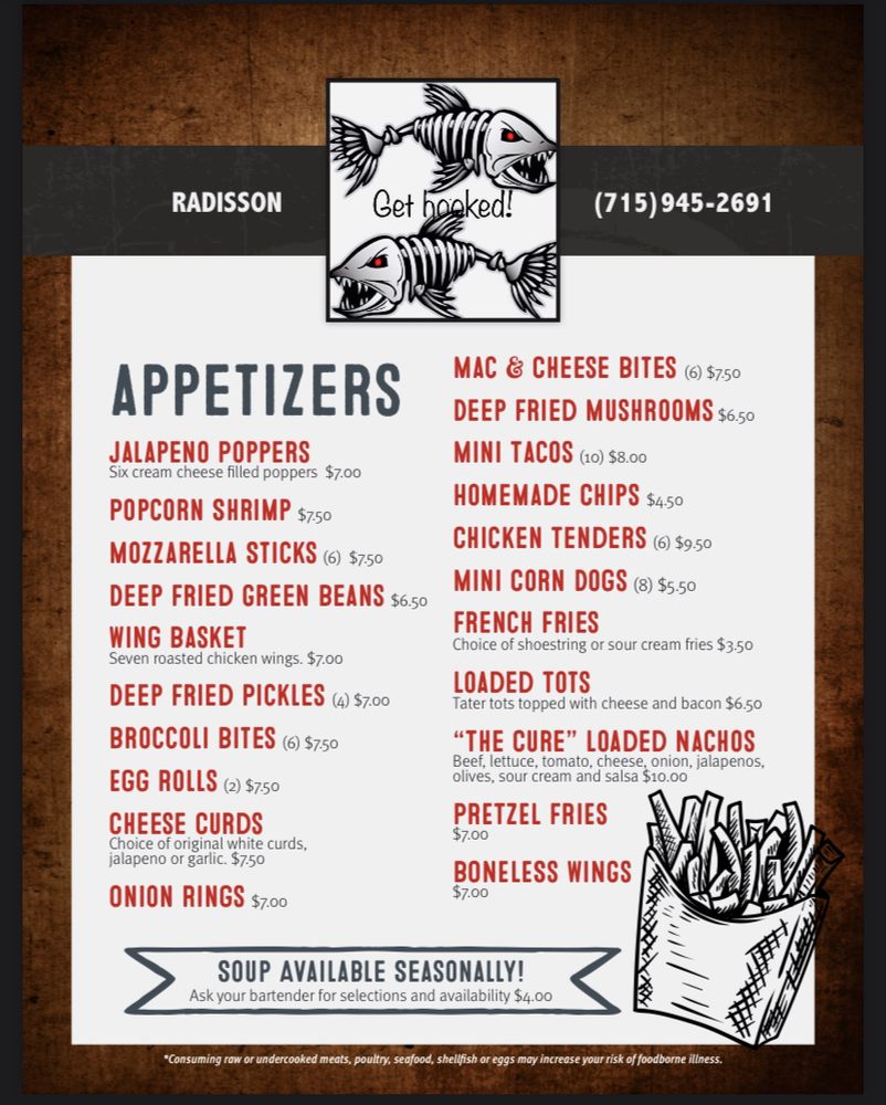 Get Hooked Bar & Grill Logo