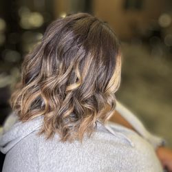 Salon X Change near The Domain Atx - Ash Blonde Balayage