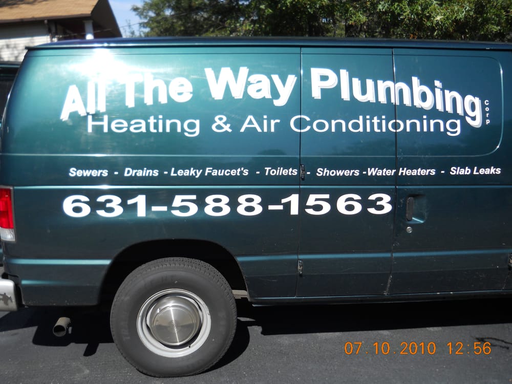 Slide of All The Way Plumbing Corp.