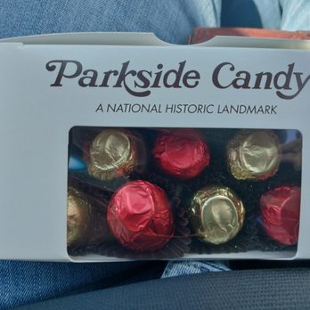 Parkside Candy - One pound box of milk chocolate/dark chocolate-covered cherries: Yum! Parkside Candy/ Buffalo NY - Candy Stores Near Me - Buffalo, New York Parkside Candy - One pound box of milk chocolate/dark chocolate-covered cherries: Yum! Parkside Candy/ Buffalo NY - Candy Stores Near Me - Buffalo, New York