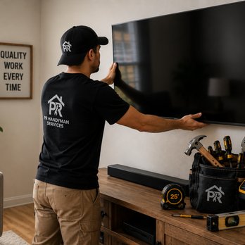 PR Handyman Services - TV mounting of all sizes.. - Furniture Assembly Near Me - Raleigh, North Carolina PR Handyman Services - TV mounting of all sizes.. - Furniture Assembly Near Me - Raleigh, North Carolina