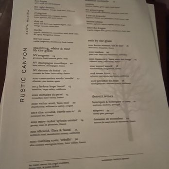 Rustic Canyon - Wine Bars Near Me - Santa Monica, California Rustic Canyon - Wine Bars Near Me - Santa Monica, California