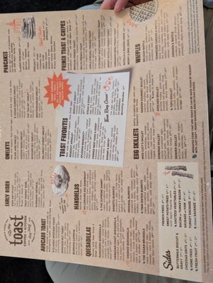 Menu photo 1 Toast Coffeehouse Patchogue, NY Menu photo 1 Toast Coffeehouse Patchogue, NY