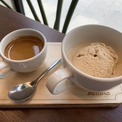 Mistura Ice Cream - Affogato con avellana helado