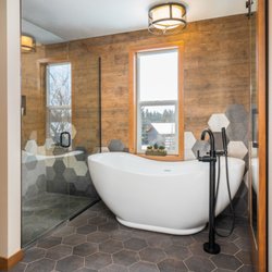 Design Tile and Flooring - Hexagon tile bathroom