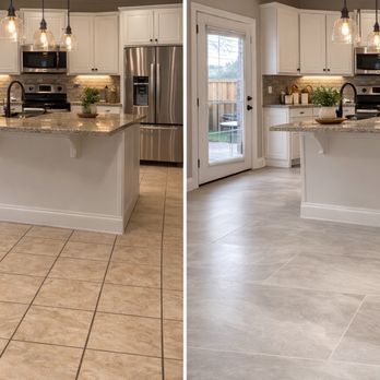 Apex Custom Floors - Kitchen Tile/Demo Install - Flooring Near Me Apex Custom Floors - Kitchen Tile/Demo Install - Flooring Near Me