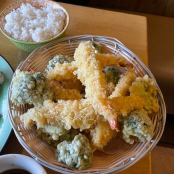 Mr. Wasabi - Shrimp Tempura & Vegetable Tempura (Only Broccoli) - Sushi Bars Near Me - Bayside, New York Mr. Wasabi - Shrimp Tempura & Vegetable Tempura (Only Broccoli) - Sushi Bars Near Me - Bayside, New York