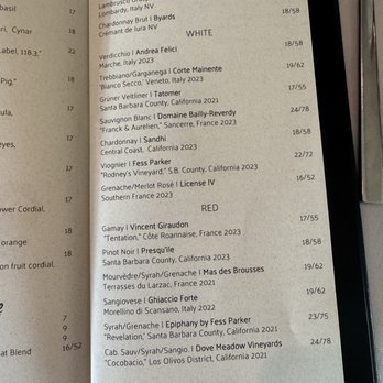 Nella Kitchen & Bar - Wines by the glass menu - American Near Me - Los Olivos, California Nella Kitchen & Bar - Wines by the glass menu - American Near Me - Los Olivos, California