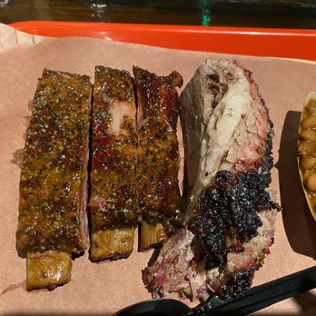 Terry Black's Barbecue - Ribs, moist brisket, beans - Barbeque Near Me - Austin, Texas